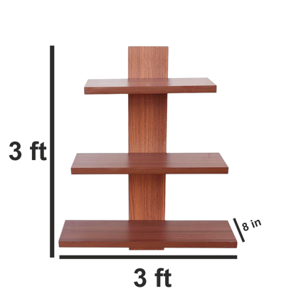 ShopTwiz Wooden Tree Shape Miltipurpose Hanging Wall
