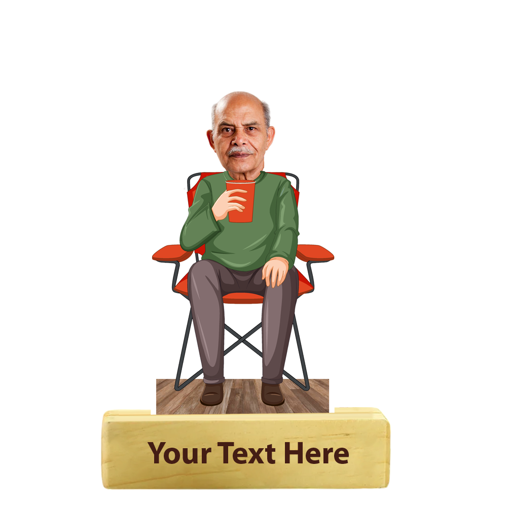 Grandfather Personalized Caricature