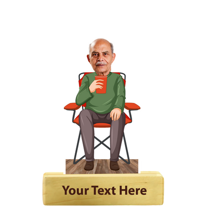 Grandfather Personalized Caricature