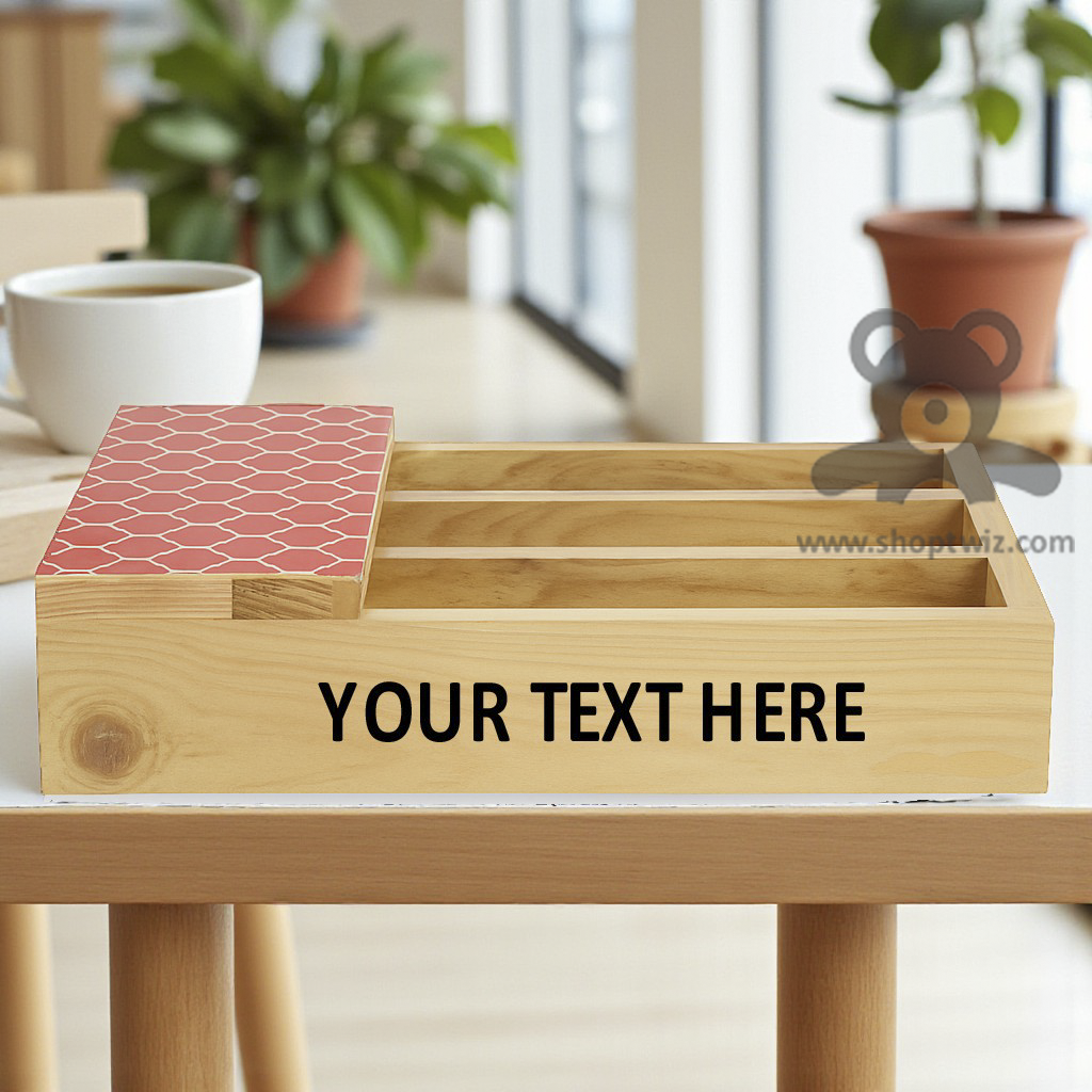 Smooth Unfinished MDF Platter Tray – Plain DIY Craft Tray for Decoupage & Painting