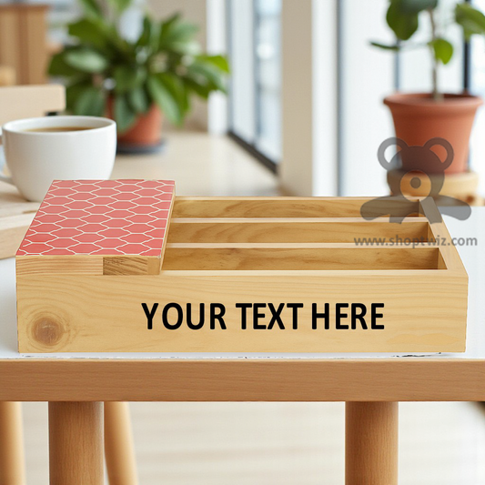 Smooth Unfinished MDF Platter Tray – Plain DIY Craft Tray for Decoupage & Painting