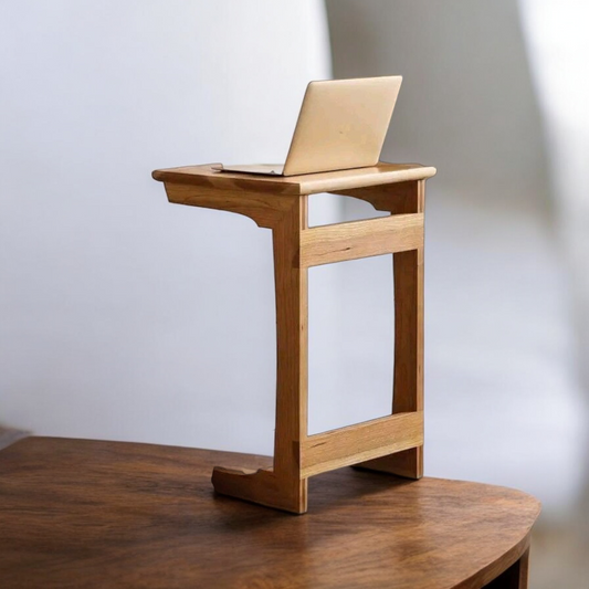 ShopTwiz Wooden Laptop Side Table for House