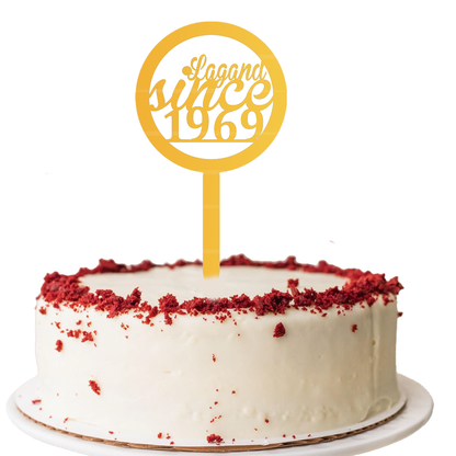 Lagend Since 1969 Cake Topper