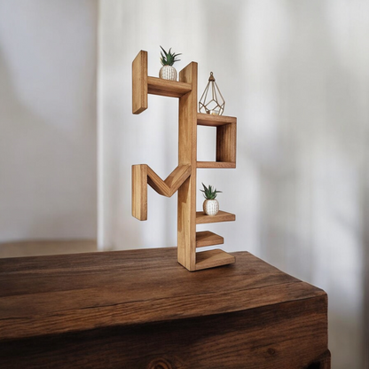 ShopTwiz Wooden Home Style Decorative Wall Stand