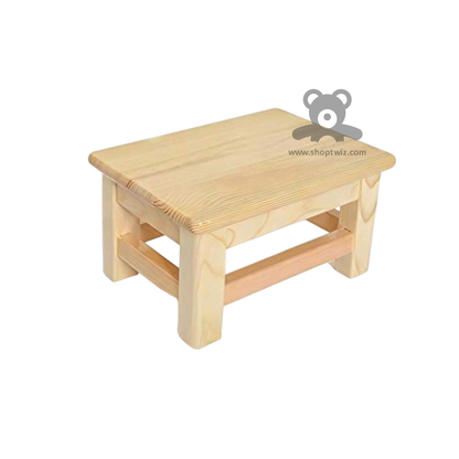 ShopTwiz Wooden Mini Tablle for Bathroom