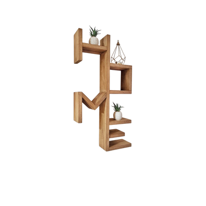 ShopTwiz Wooden Home Style Decorative Wall Stand