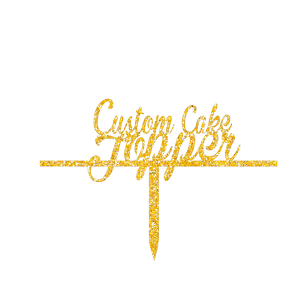 Custom cake topper