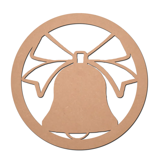 Jingle Bell 2 MDF Cutouts for Art and Craft Work / Craft Shapes