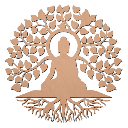 Buddha Cutting  MDF Cutouts for Art and Craft Work / Craft Shapes