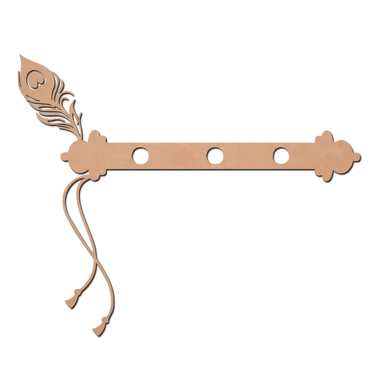 Flute Cutting  MDF Cutouts for Art and Craft Work / Craft Shapes