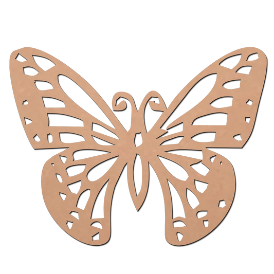 Butterfly Art 10 Cutting  MDF Cutouts for Art and Craft Work / Craft Shapes
