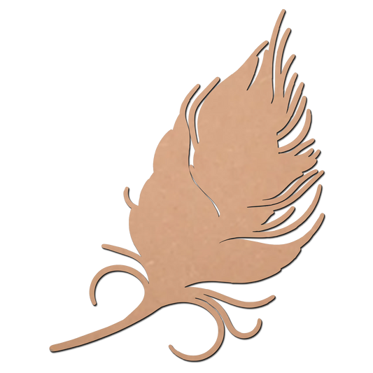 feather Cutting  MDF Cutouts for Art and Craft Work / Craft Shapes