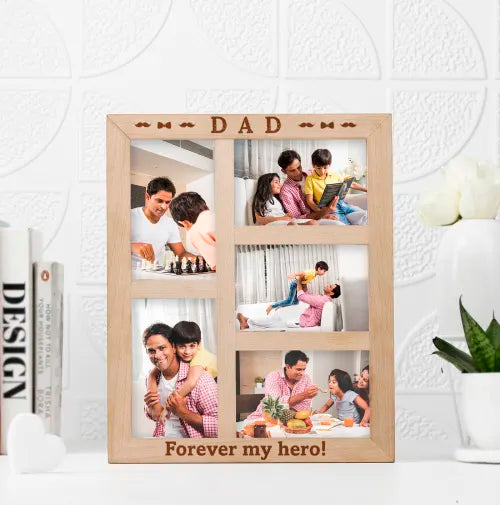 My Hero - Custom Father's Day Photo Frame