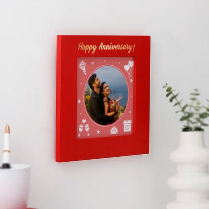 Radiant Romance Customized Anniversary Frame