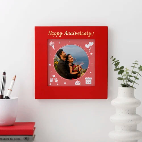 Radiant Romance Customized Anniversary Frame