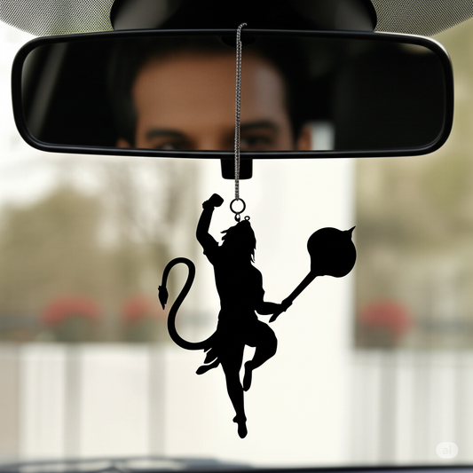 ShopTwiz Hanuman Ji Warrior Power Car Hanging Decorative