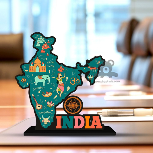 ShopTwiz India Map Trophy