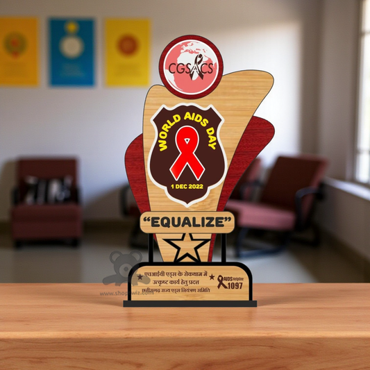 ShopTwiz Best Citizen Trophy with Customized Logo