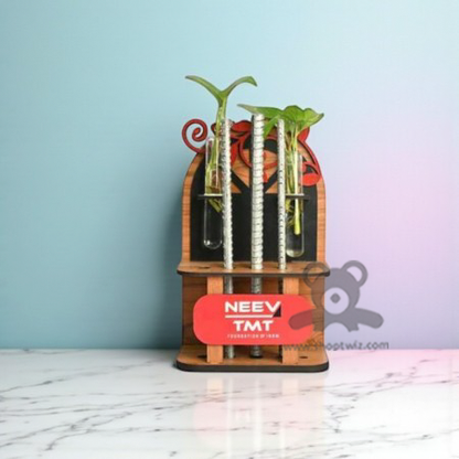ShopTwiz Wooden Stand – Customizable Corporate Gift & Desk Accessory