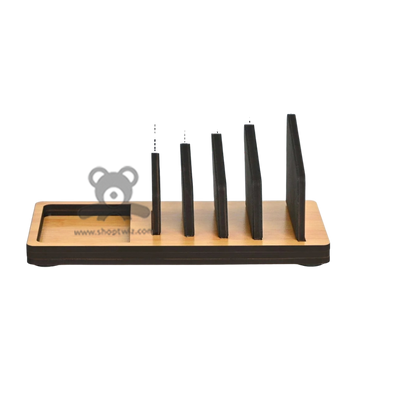 ShopTwiz Wooden Mobile & Tablet Stand – Customizable Corporate Gift Accessory