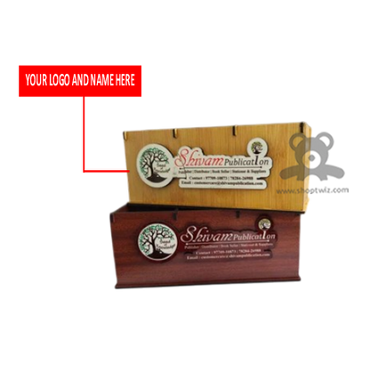 ShopTwiz Premium Wooden Engraved Frame – Custom Corporate Gift & Appreciation Plaque