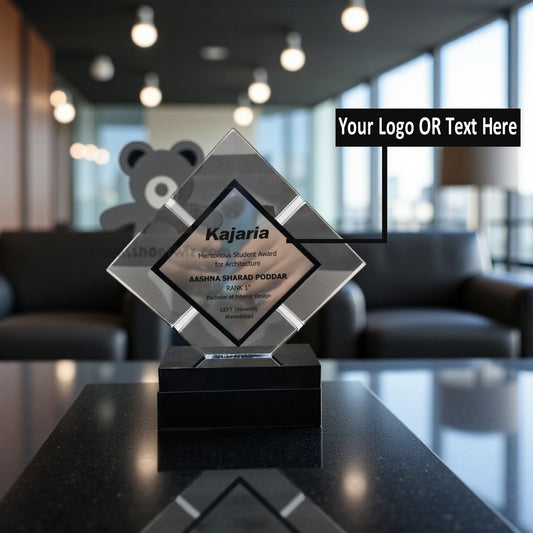 ShopTwiz Customized Sport Award Trophy – Personalized Logo & Name Corporate Gift