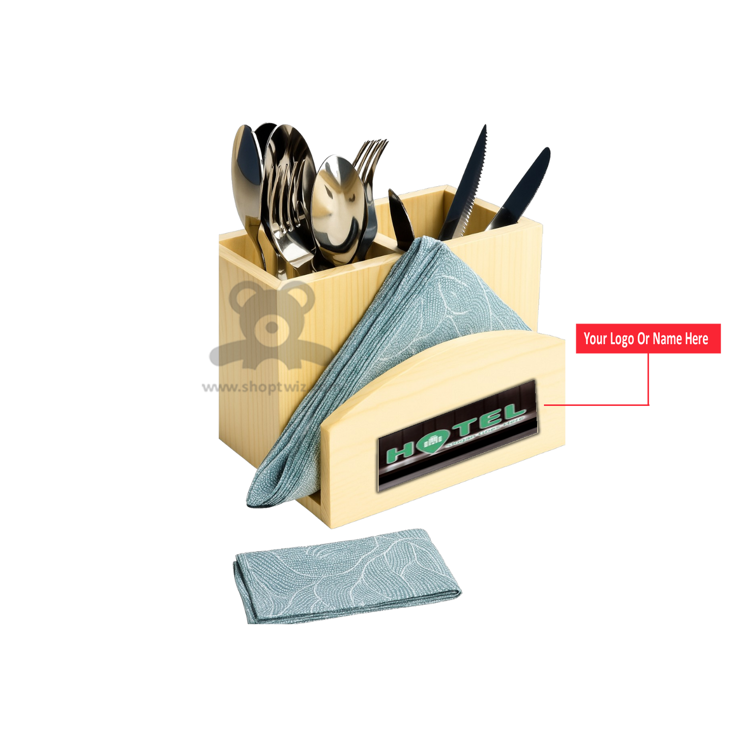 ShopTwiz Wooden Spoon Stand  2 box – Practical Corporate Gift & Elegant Kitchen Organizer