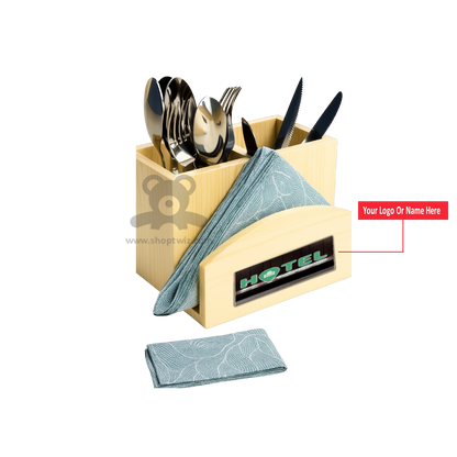 ShopTwiz Wooden Spoon Stand  2 box – Practical Corporate Gift & Elegant Kitchen Organizer