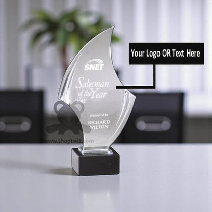 ShopTwiz Customized Award – Personalized Logo & Name Corporate Gift