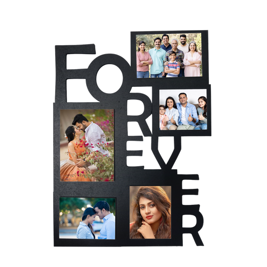 ShopTwiz Forever Collage Photo Frame with 5 photos ( Customizable )