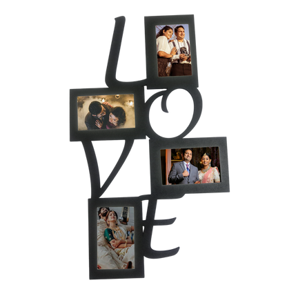 ShopTwiz My Crush Collage Photo Frame with 4 photos ( Customizable )