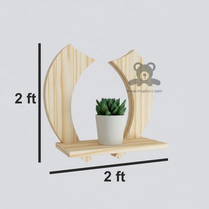 ShopTwiz Wooden U-Shape Pot Stand