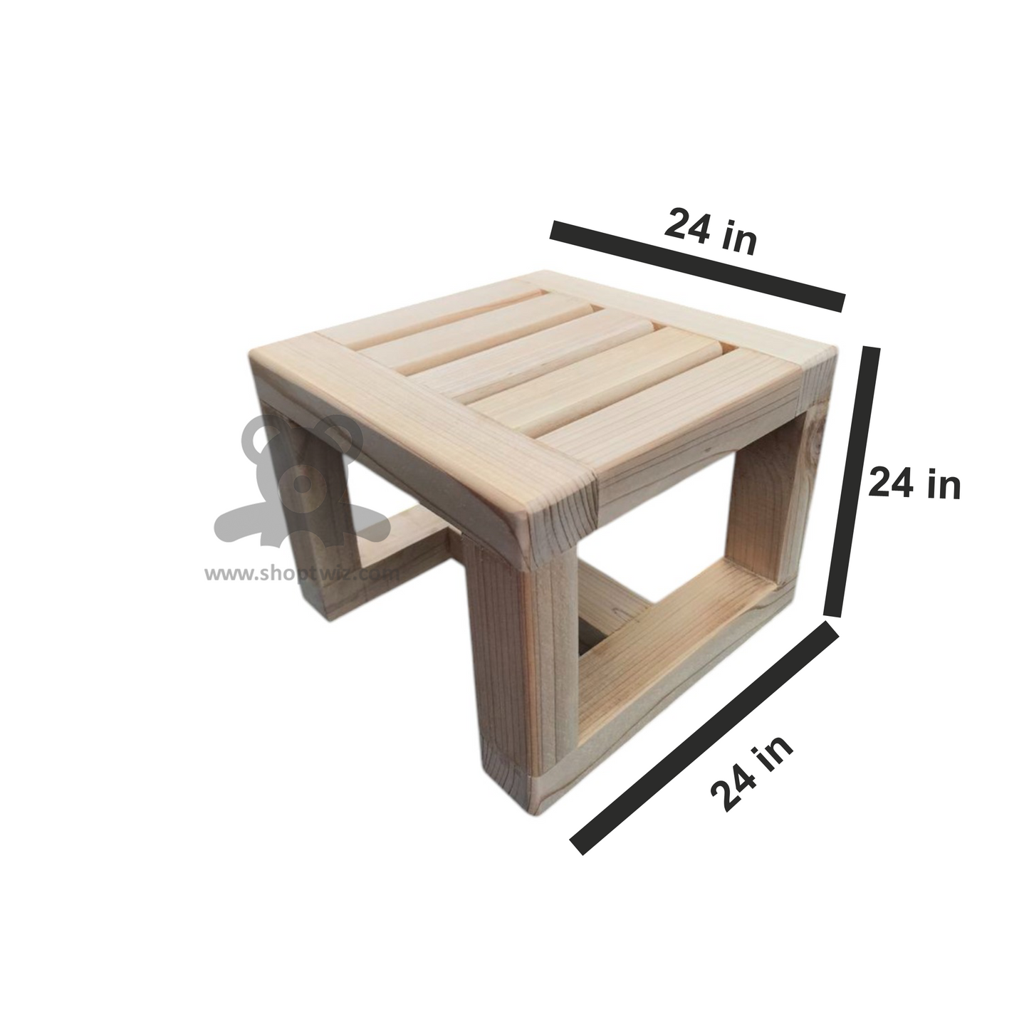ShopTwiz Wooden Mini Study and Dining Table