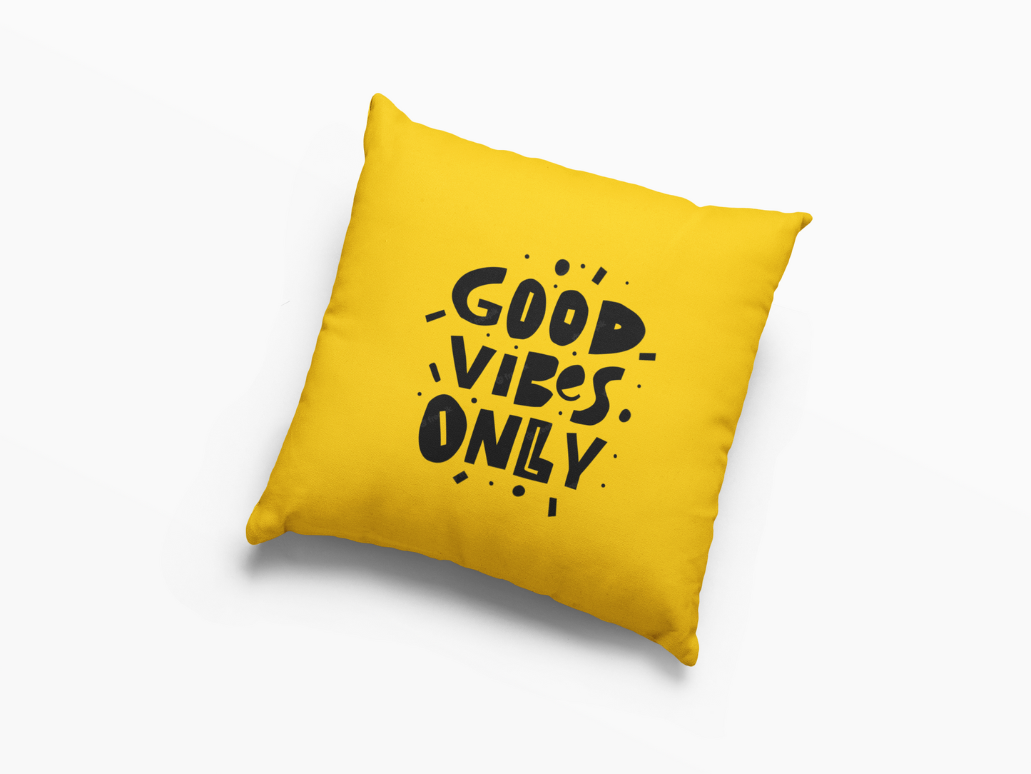 Good Vibes Only Printed Cushion