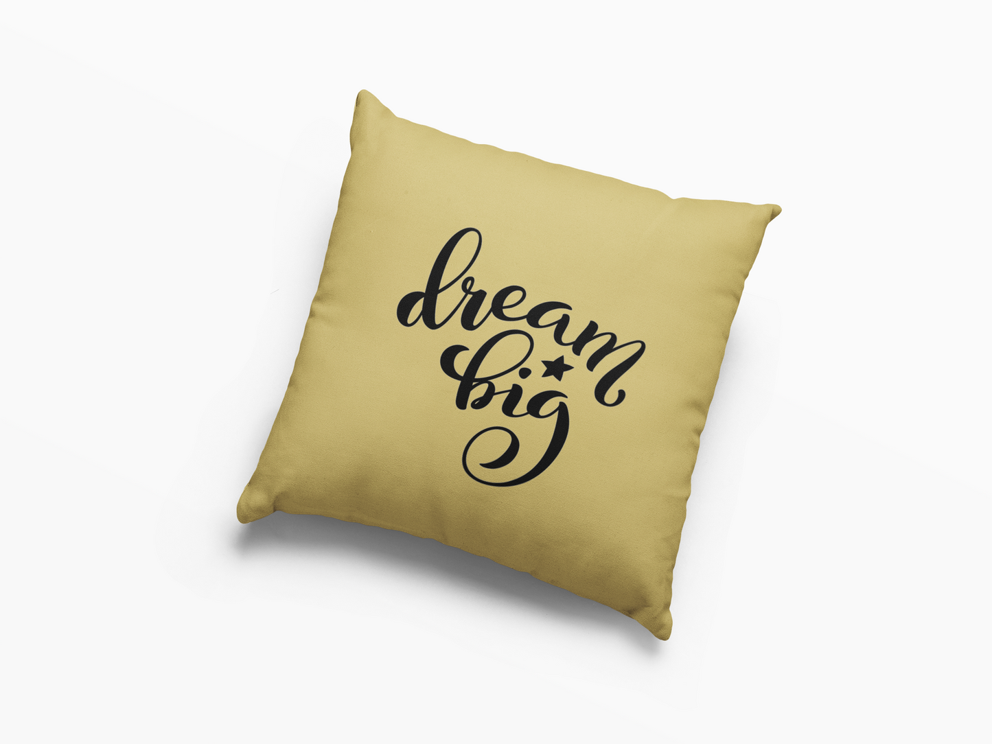 Dream Big Printed Cushion