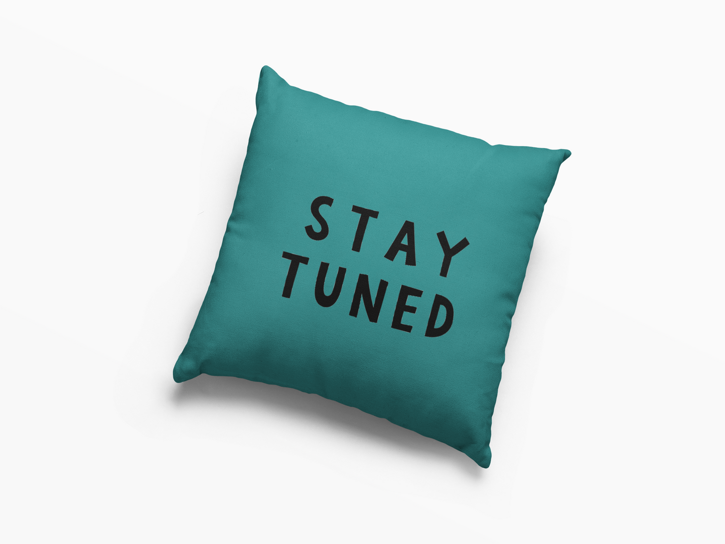 Stay Tuned Printed Cushion