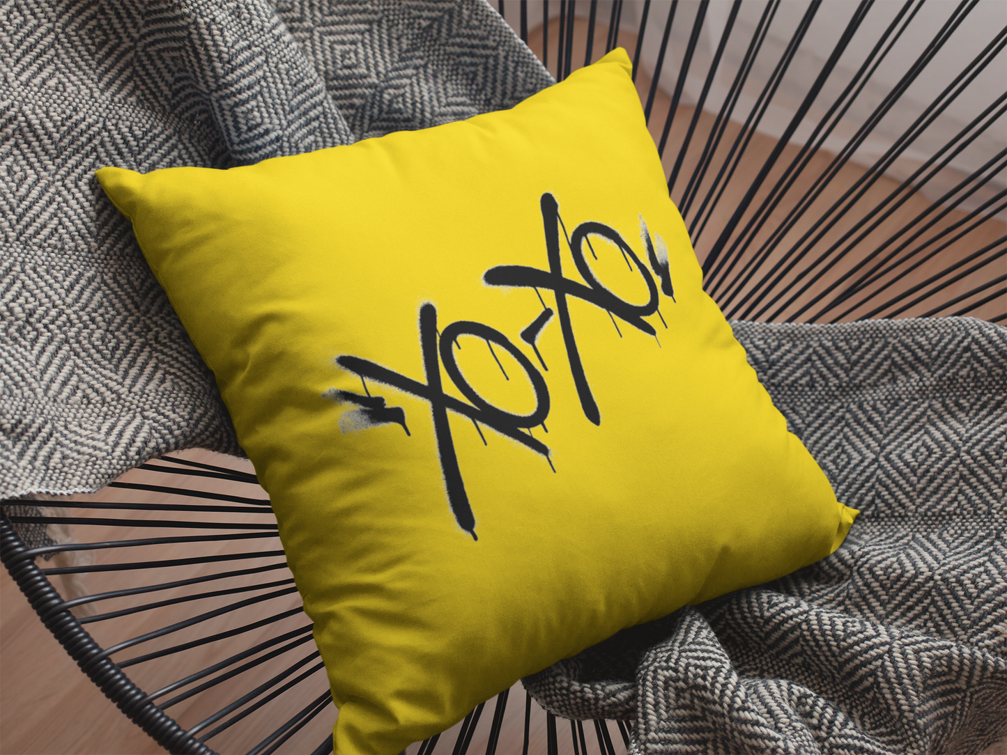 Xo-Xo Printed Cushion