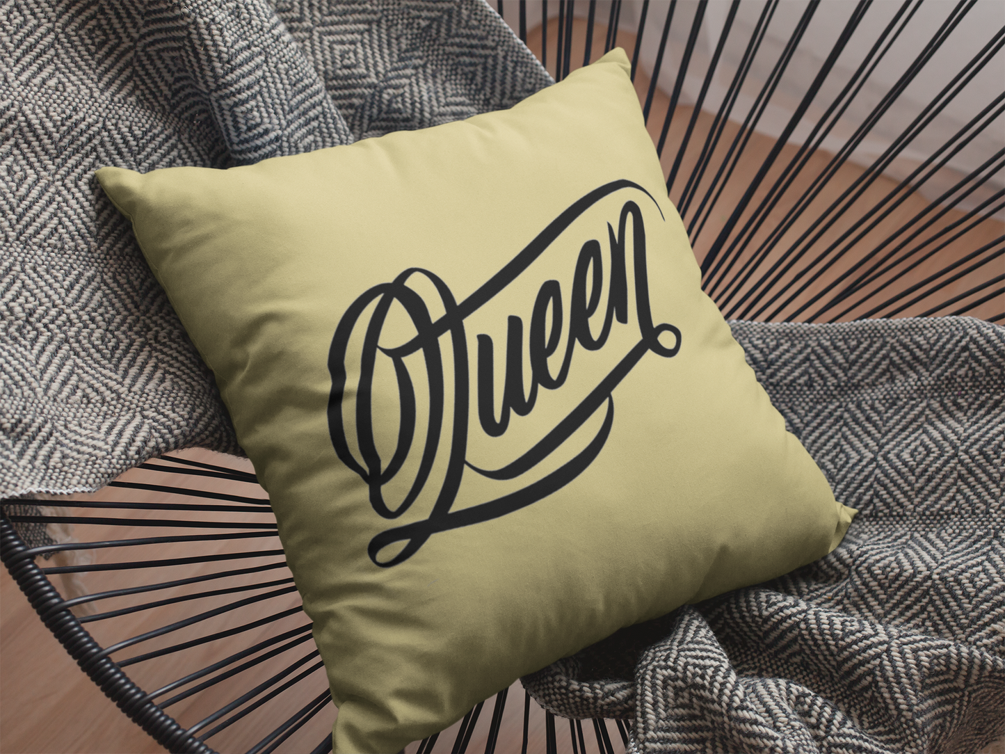 Queen  Printed Cushion