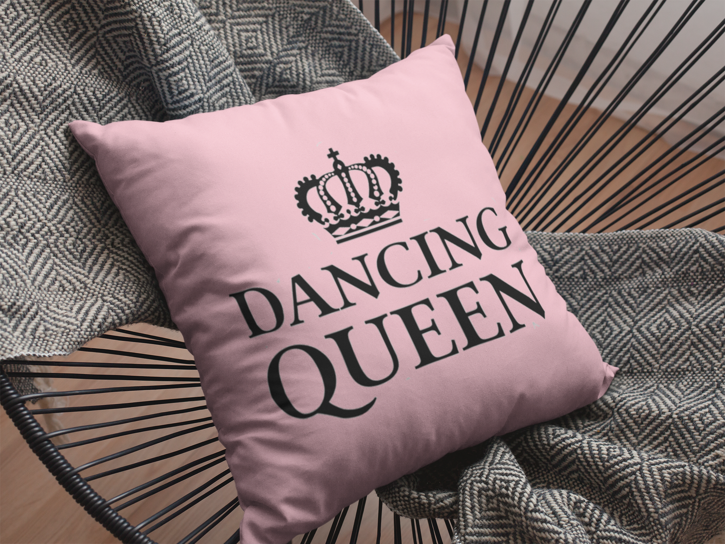 Dancing Queen Printed Cushion