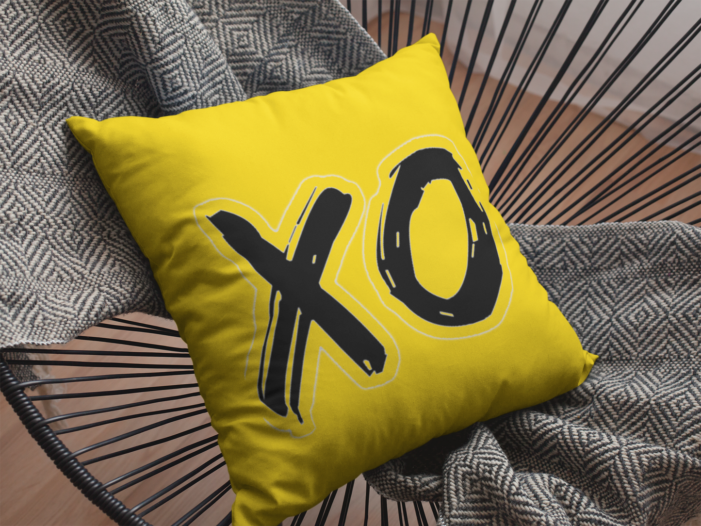 XO Printed Cushion
