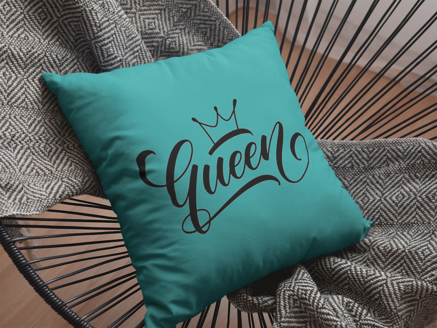 Queen  Printed Cushion