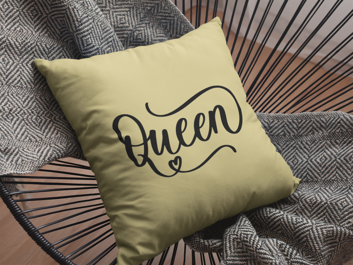 Queen Printed Cushion
