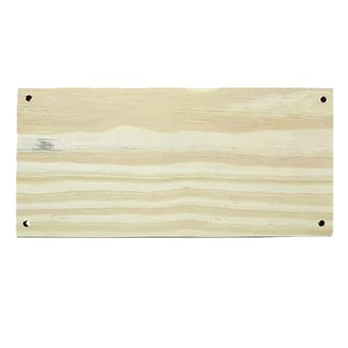 ShopTwiz Pinewood Plank for Macrame Products | Rectangle Wooden Plank for Crafting | Solid and Natural Wooden Plank | DIY | Pack of 4Pcs, 5 x 8 Inches