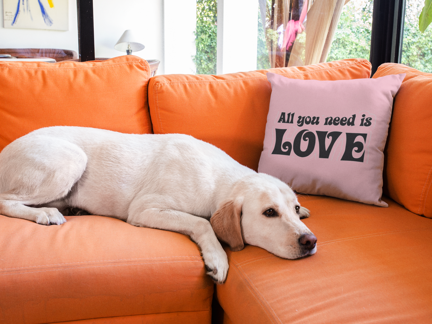 All You Need Is Love  Printed Cushion