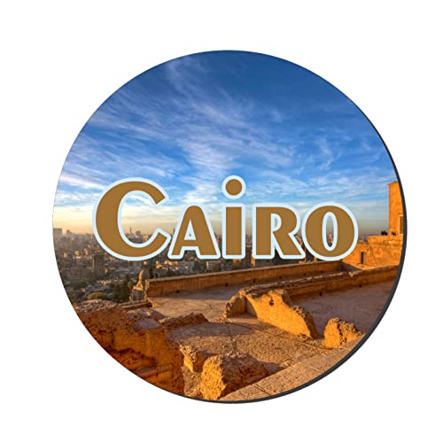 Prints and Cuts Cairo Collection Decorative Large Fridge Magnet