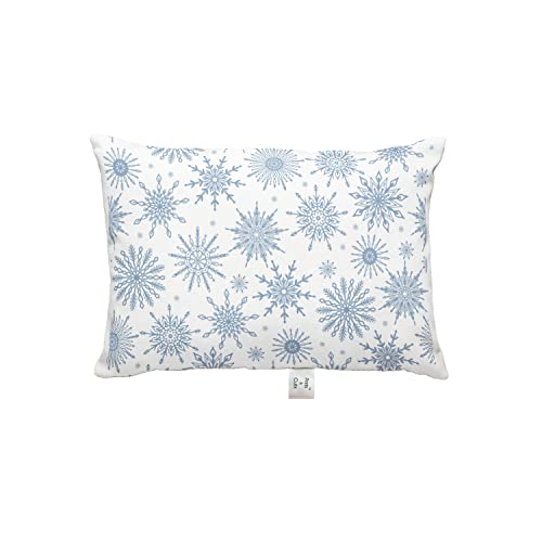 Prints and Cuts Toddler/Baby/New Born Pillow with Extra Soft Pillow Cover - Flower Texture - 9" x 12" - Baby Pillow for Bedding, Bed Set - (Set of 1)