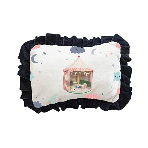 Prints and Cuts Kids Hut Infants Head Shape Ultra Soft Pillow for Kids/Toddler/Baby (0-2 Years)