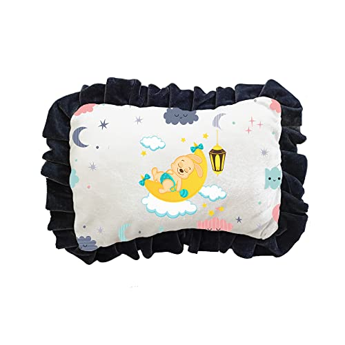 Prints and Cuts Banana Infants Head Shape Ultra Soft Pillow for Kids/Toddler/Baby (0-2 Years)