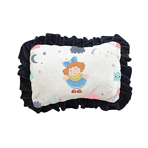 Prints and Cuts Granny Gift Infants Head Shape Ultra Soft Pillow for Kids/Toddler/Baby (0-2 Years)