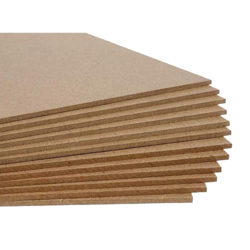 ShopTwiz 18" X 24" MDF Board Sheet for Art & Craft Pack of 2